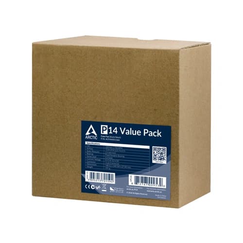 Arctic P14 Five Pack 140mm Cabinet Fan